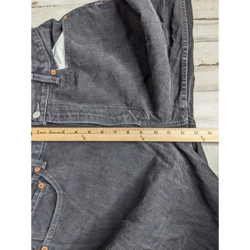 Vintage LEVI'S 550 Jeans 36x36 (35X35) Relaxed Fit  Black Tapered Denim Y2K‎